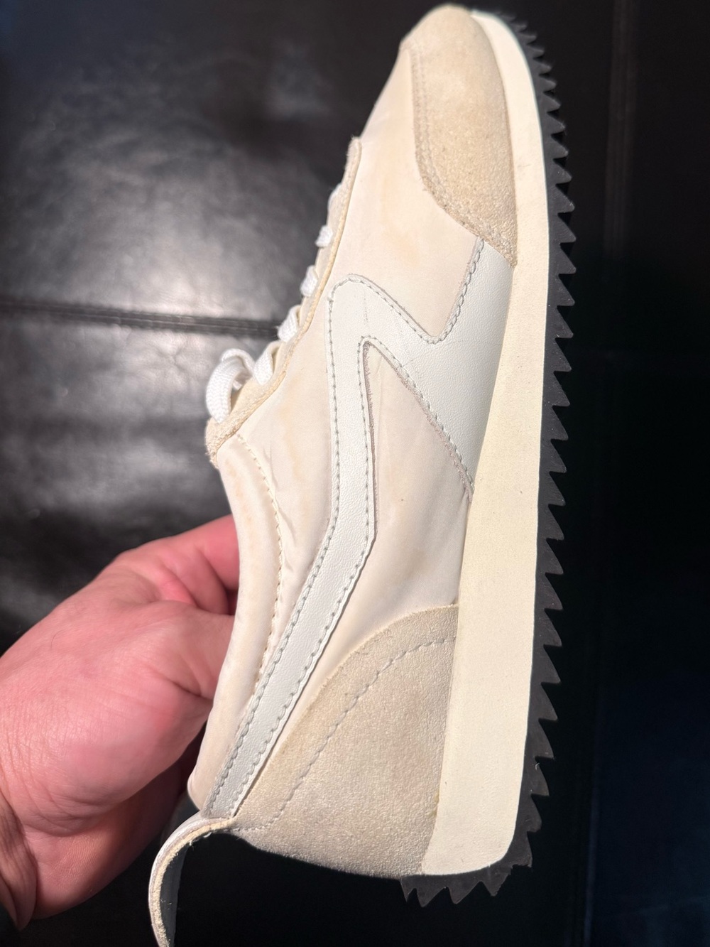 rag & bone Cream/White Women's Athletic Sneaker